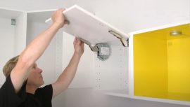 Instruction how to install IKEA kitchen fronts and drawers
