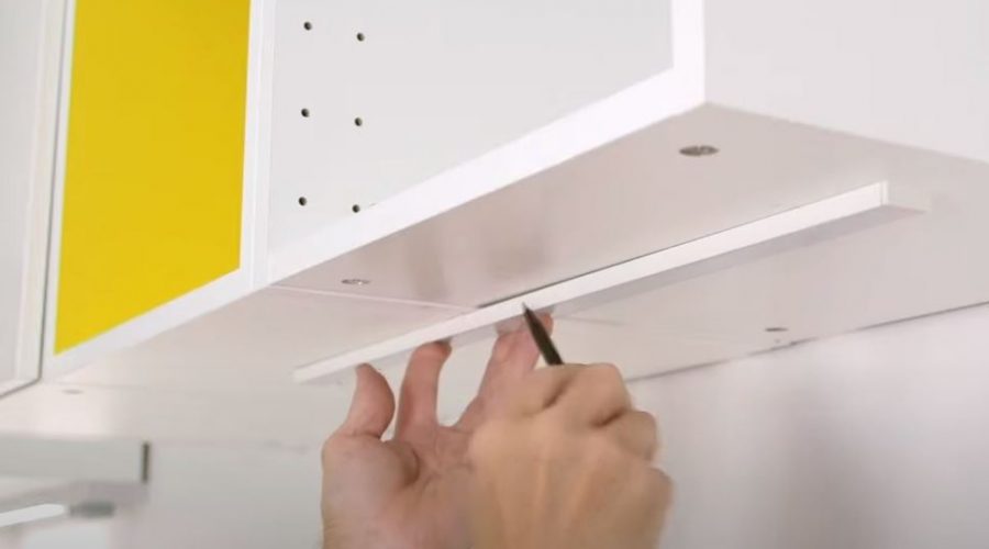 how to install led lights under kitchen cabinets